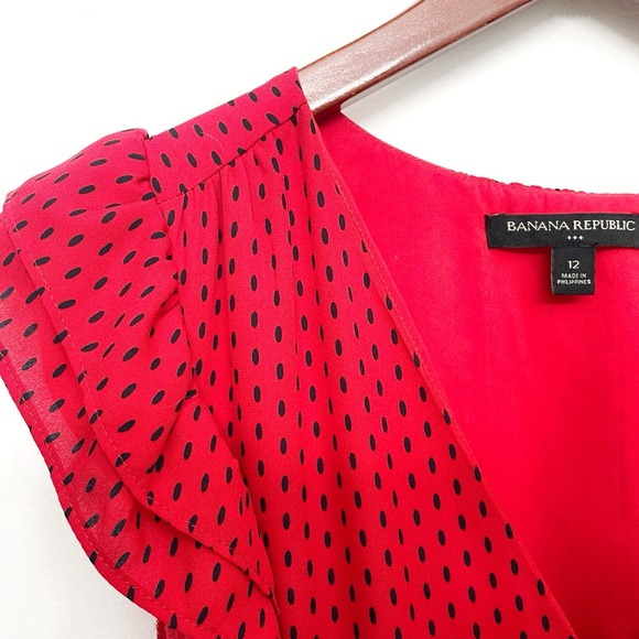 Banana Republic flutter sleeve midi dress - Picture 4 of 5